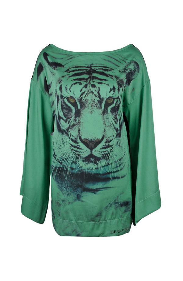 Camisa estampado tigre