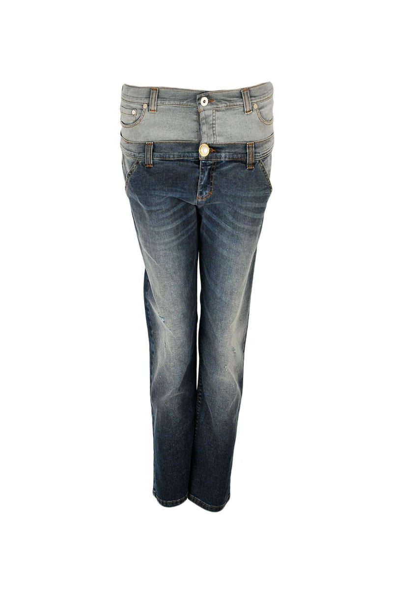 Jeans doble cintura