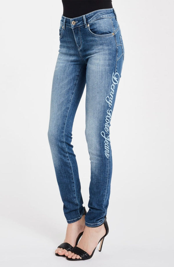 Jeans logo lateral